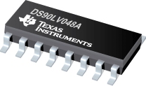 DS90LV048ATMTC LVDS Interface IC 3V LVDS QUAD CMOS DIFF LINE RECEIVER